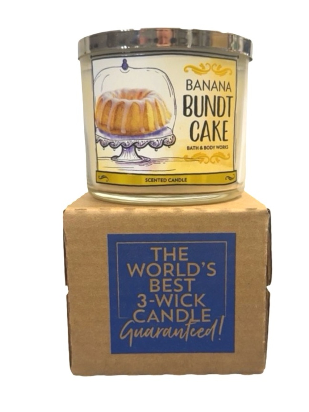Banana Bundt Cake Candle